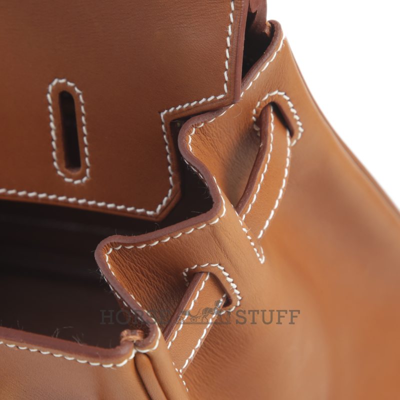Hermès Birkin 25 Gold Fauve Barenia GHW
