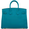 Hermès Birkin 25 Blue De Galice Clemence GHW