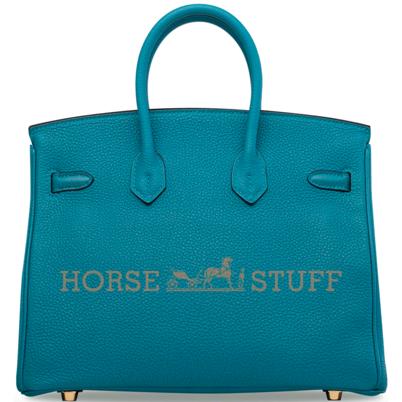 Hermès Birkin 25 Blue De Galice Clemence GHW