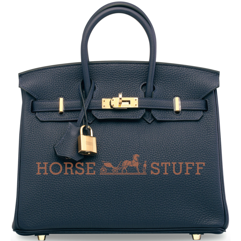 Hermès Birkin 25 Blue De Malte Clemence GHW