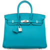 Hermès Birkin 25 Turquoise Clemence PHW