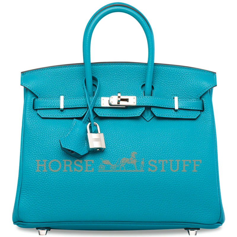 Hermès Birkin 25 Turquoise Clemence PHW