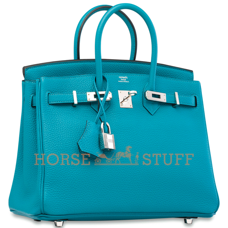 Hermès Birkin 25 Turquoise Clemence PHW