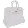 Hermès Birkin 25 White Clemence PHW