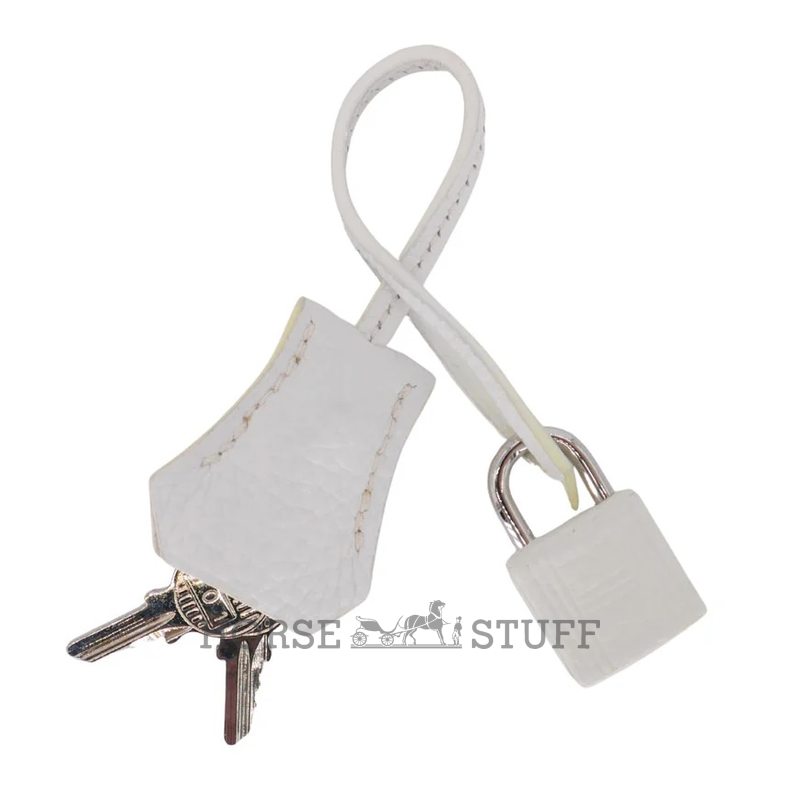 Hermès Birkin 25 White Clemence PHW