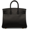 Hermès Birkin 25 Black Epsom GHW