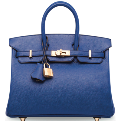 Hermès Birkin 25 Blue Electrique Epsom GHW