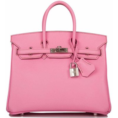 Hermès Birkin 25 Bubblegum Epsom PHW 