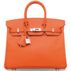 Hermès Birkin 25 Orange Epsom PHW