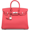 Hermès Birkin 25 Rose Jaipur Epsom PHW