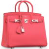 Hermès Birkin 25 Rose Jaipur Epsom PHW