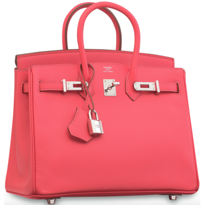 Hermès Birkin 25 Rose Jaipur Epsom PHW
