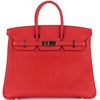 Hermès Birkin 25 Rouge Casaque Epsom PHW