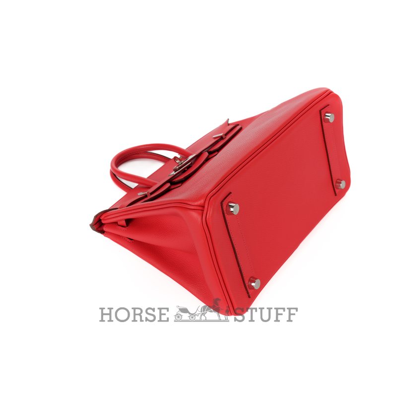 Hermès Birkin 25 Rouge Casaque Epsom PHW