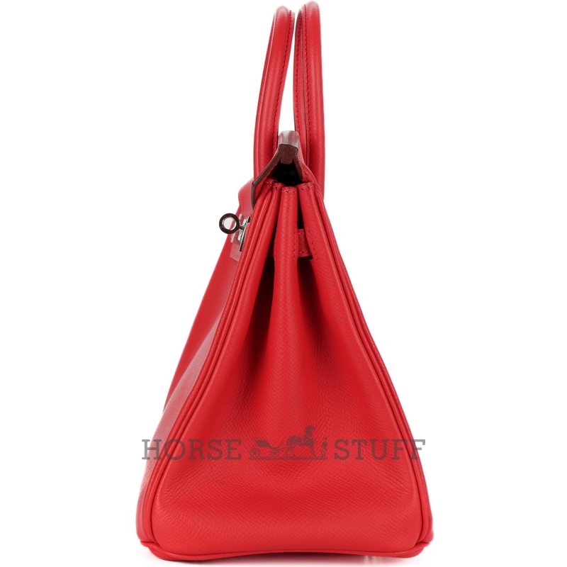 Hermès Birkin 25 Rouge Casaque Epsom PHW