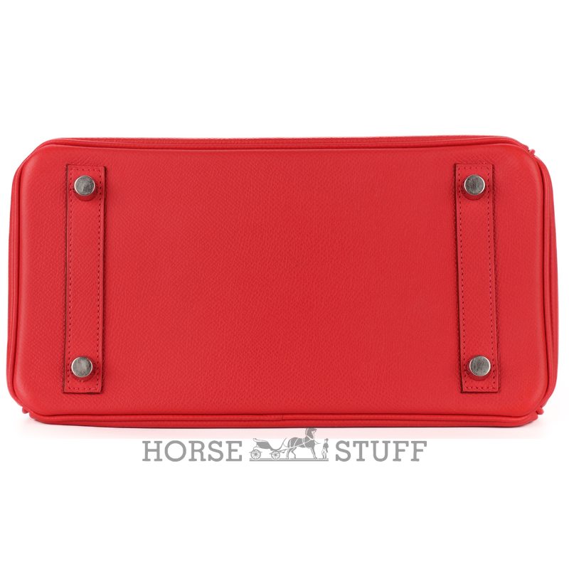 Hermès Birkin 25 Rouge Casaque Epsom PHW
