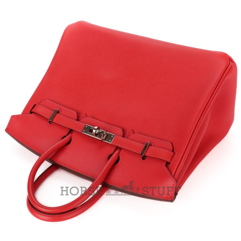 Hermès Birkin 25 Rouge Casaque Epsom PHW