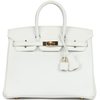 Hermès Birkin 25 White Epsom GHW