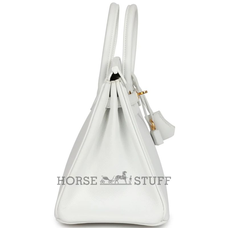 Hermès Birkin 25 White Epsom GHW