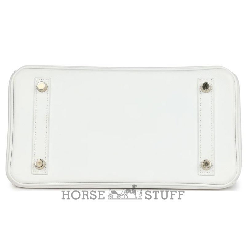 Hermès Birkin 25 White Epsom GHW