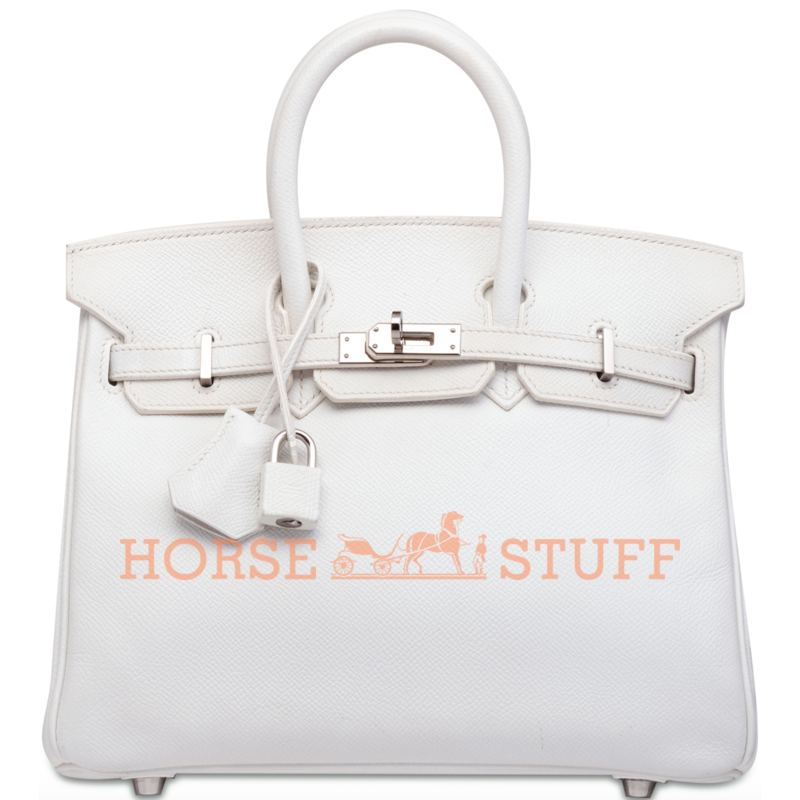 Hermès Birkin 25 White Epsom PHW