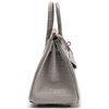 Hermès Birkin 25 Special Order HSS Verso Gris Perle / Deep Blue Matte Crocodile Alligator BPHW