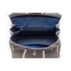 Hermès Birkin 25 Special Order HSS Verso Gris Perle / Deep Blue Matte Crocodile Alligator BPHW