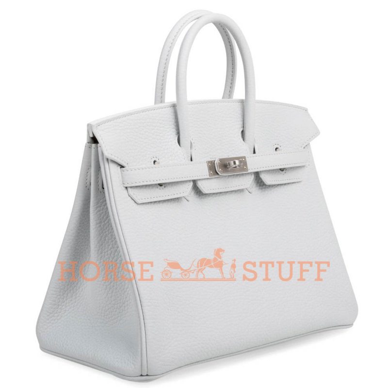 Hermès Birkin 25 Special Order HSS White Clemence BPHW