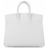 Hermès Birkin 25 Special Order HSS White Clemence GHW