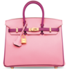 Hermès Birkin 25 Special Order HSS Rose Confetti / Anemone Epsom BGHW