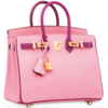 Hermès Birkin 25 Special Order HSS Rose Confetti / Anemone Epsom BGHW