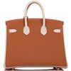 Hermès Birkin 25 Special Order HSS Gold / Nata Togo BGHW