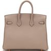 Hermès Birkin 25 Special Order HSS Verso Gris Asphalt / Gris Perle Togo RGHW