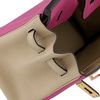 Hermès Birkin 25 Special Order HSS Rose Pourpre / Trench Togo BGHW