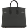 Hermès Birkin 25 Limited Edition Tricolor Black / Vert Amande / Vert Mangrove Epsom PHW