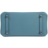 Hermès Birkin 25 Limited Edition Tricolor Blue Jean / Sesame / Ecorce Epsom PHW