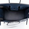 Hermès Birkin 25 Limited Edition Tricolor Blue Tie / Gris Pantin / Blue Abysse Epsom PHW