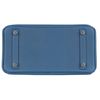 Hermès Birkin 25 Limited Edition Tricolor Deep Bleu / Bleu Hydra / Black Epsom PHW