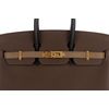 Hermès Birkin 25 Limited Edition Tricolor Ecorce / Etoupe / Black Epsom GHW