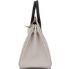 Hermès Birkin 25 Limited Edition Tricolor Gris Pale / Vert Fizz / Graphite Epsom PHW