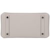 Hermès Birkin 25 Limited Edition Tricolor Gris Pale / Vert Fizz / Graphite Epsom PHW