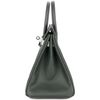 Hermès Birkin 25 Limited Edition Tricolor Vert Fonce / Ardoise / Vert Peppermint Epsom PHW