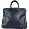 HERMÈS BIRKIN 25 Blue de Malte Shiny Niloticus Lizard GHW