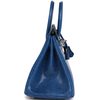 HERMÈS BIRKIN 25 Blue Sapphire Shiny Niloticus Lizard PHW