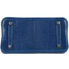 HERMÈS BIRKIN 25 Blue Sapphire Shiny Niloticus Lizard PHW