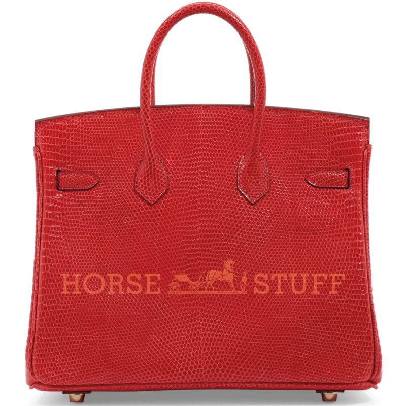 Hermès Birkin 25 Braise Shiny Niloticus Lizard GHW