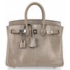 Hermès Birkin 25 Gris Agate Niloticus Lizard PHW