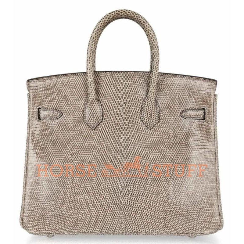 Hermès Birkin 25 Gris Agate Niloticus Lizard PHW