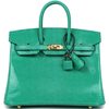 HERMÈS BIRKIN 25 Menthe Shiny Niloticus Lizard GHW