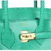 HERMÈS BIRKIN 25 Menthe Shiny Niloticus Lizard GHW